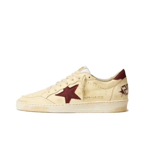 Golden Goose Low-Top Skateboard Shoes Men's Beige