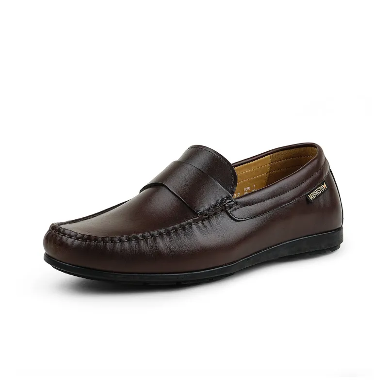 MEPHISTO Loafers Men Low Top Black/Dark Brown-7