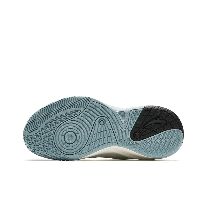 Anta Tennis Low Top Casual Shoes Women's White Cyan-4