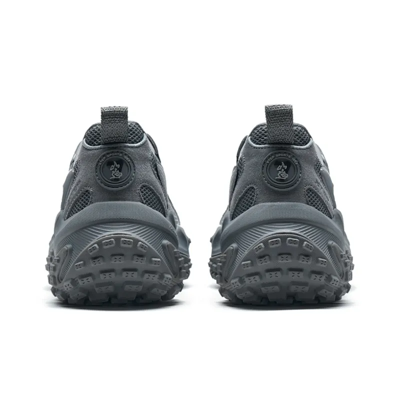 XTEP Shanhai Collection Low-Top Chunky Sneakers Men's Gray-4