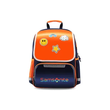 SAMSONITE Fabric Made Of Polyurethane Backpack Kids' Orange & Blue