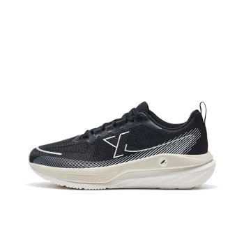 XTEP Cloud DC Wear Resistant Low Top Running Shoes Women's Black Gray