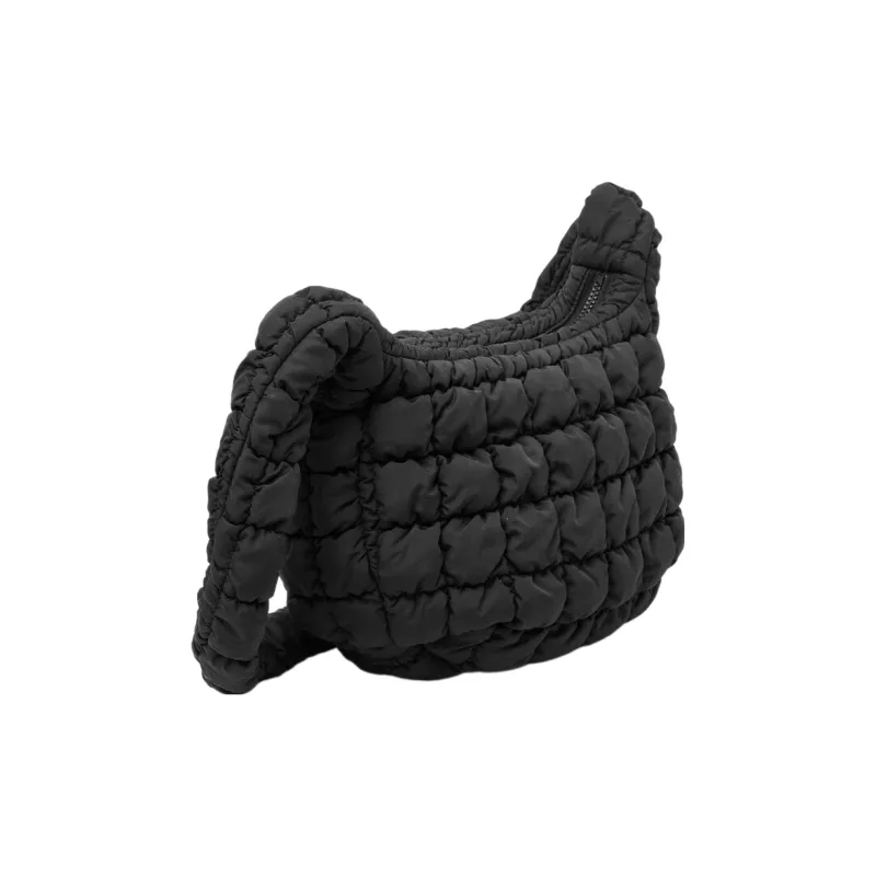 COS Polyester Cloud Bag, Shoulder Bag, Crossbody Bag Regular Women's Black-2
