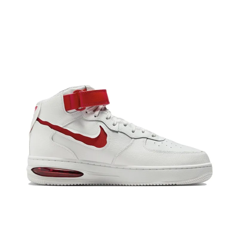 Nike Air Force 1 Mid Evo Summit White University Red-1