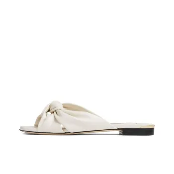 Jimmy Choo Slide Slippers Women's White