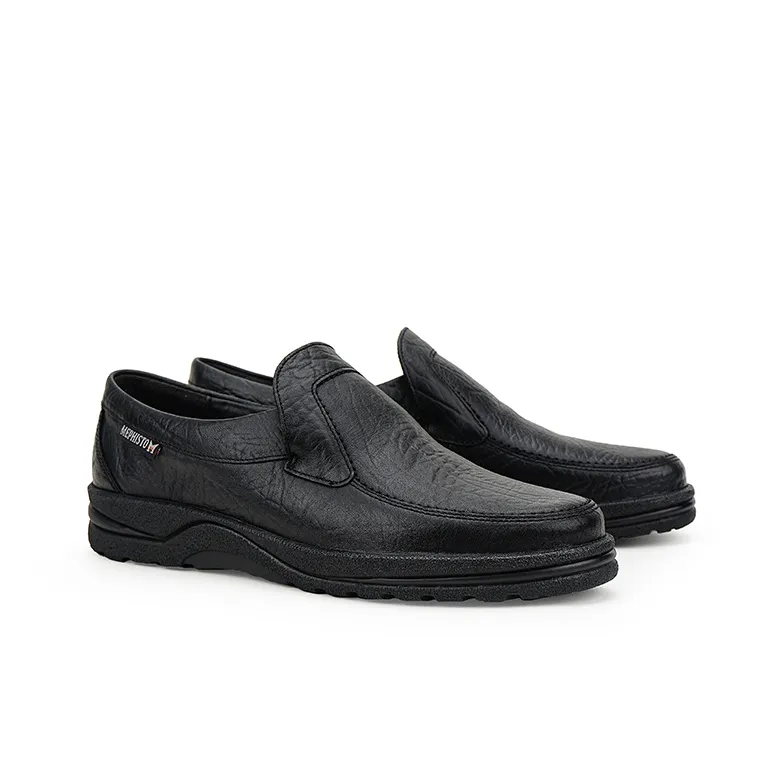 MEPHISTO Loafers Men Low Top Black/Dark Gray/Earth Yellow/Dark Brown-2