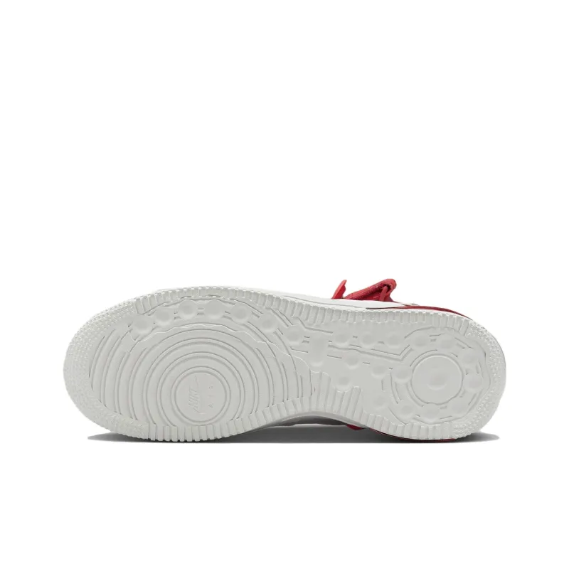 Nike Air Force 1 Mid Evo Summit White University Red-4