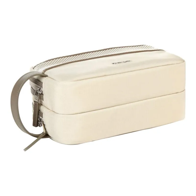 SAMSONITE Nylon Clutches Storage Bags Unisex Beige-6