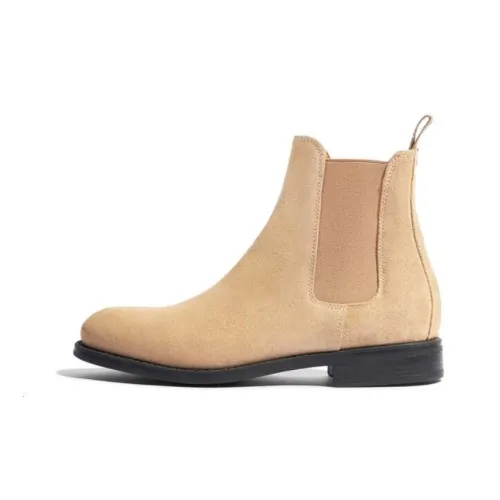 SCAROSSO Claudia Suede Chelsea Boots