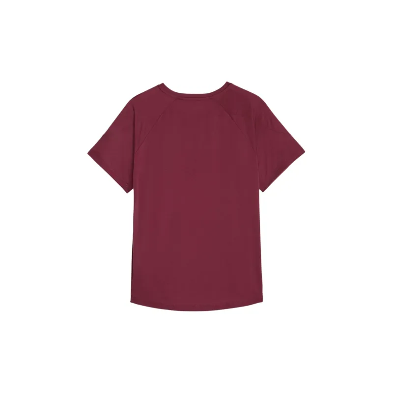 PUMA T-Shirts Women's Burgundy-1