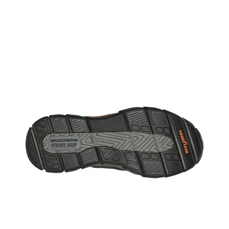Skechers Respected Holmgren Slip Ins 'Black'-4