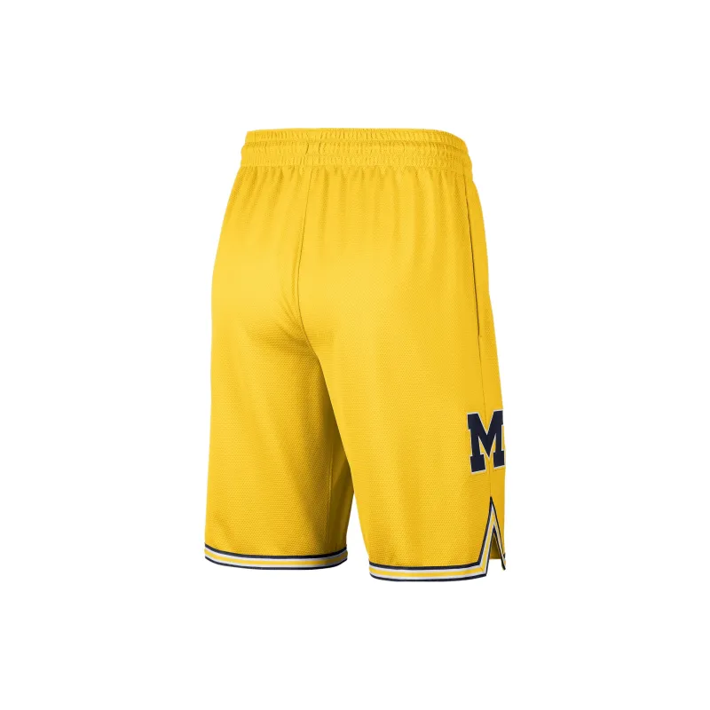 JORDAN College Michigan Men's Replica Basketball Shorts-1