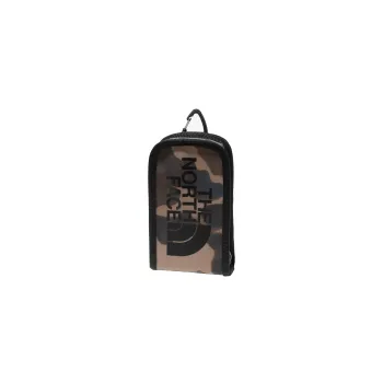 THE NORTH FACE Fabric Storage Box Clutch Wallet Regular Unisex New Gray Green Painted Camouflage Print