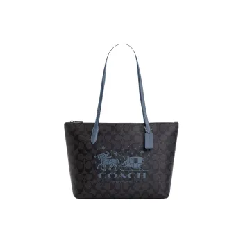 COACH Zip Top Tote Handbags