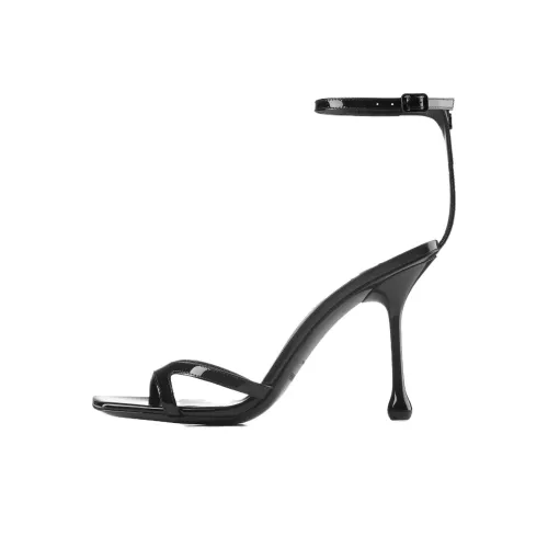 Jimmy Choo Ixia 95mm Patent Leather Sandals