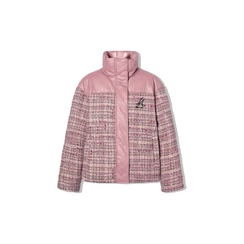 LA CRAWFISH Puffer Jackets Women's Rosewood Pink