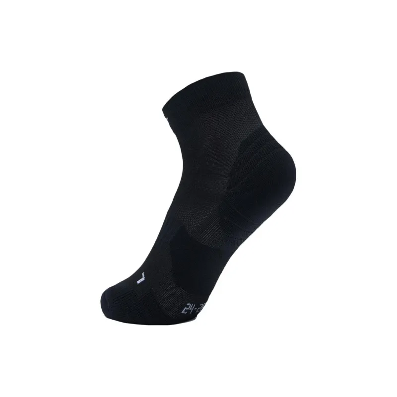 LiNing Running Collection Ankle Socks Unisex 1 Pack Black-1