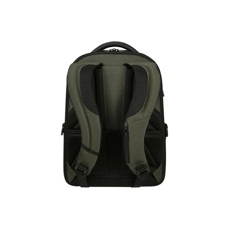SAMSONITE Elastic Nylon Backpack Men's Green-3