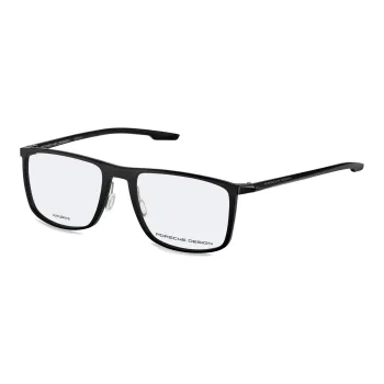 PORSCHE DESIGN Plate Frame Square Eyeglass Frames Unisex