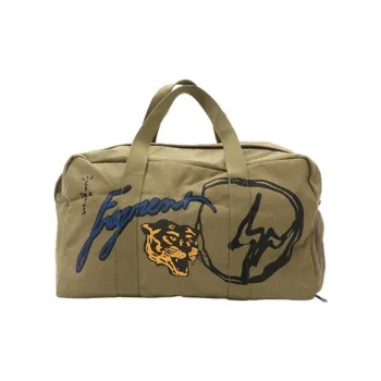 Travis Scott Canvas Bag Handbags Regular Men's Olive
