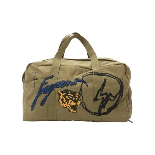 Travis Scott Canvas Bag Handbags Regular Men's Olive