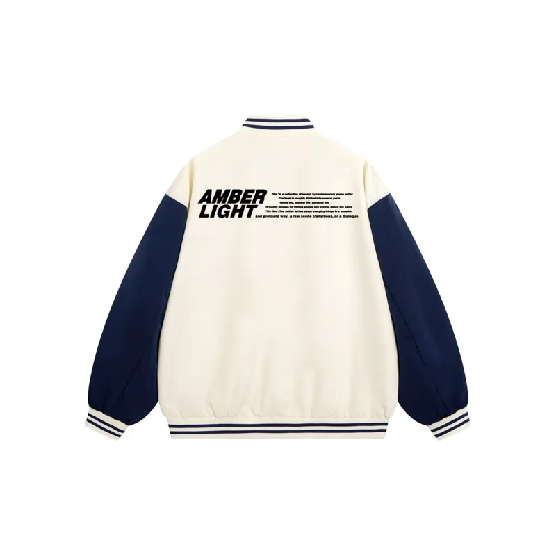 AMBER LIGHT Baseball Jacket Unisex-1