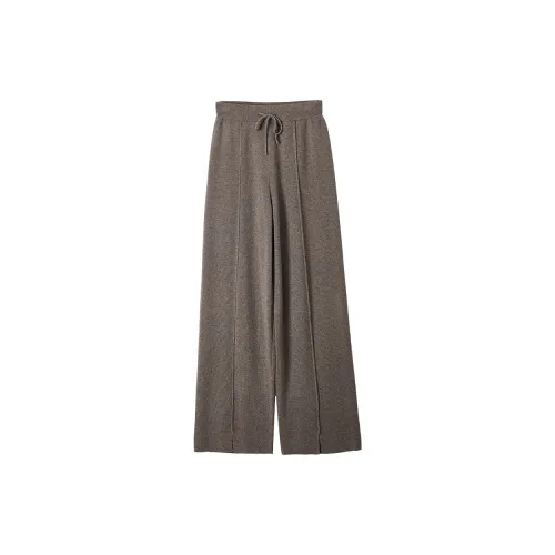 XIANGYING Casual Pants Women's Coffee