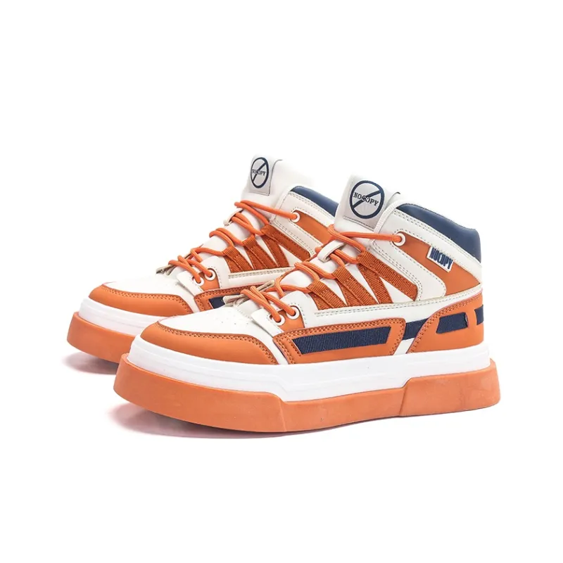 NOCOPY Warm Anti-Slip And Wear-Resistant Height Increasing High-Top Skateboard Shoes Unisex-2