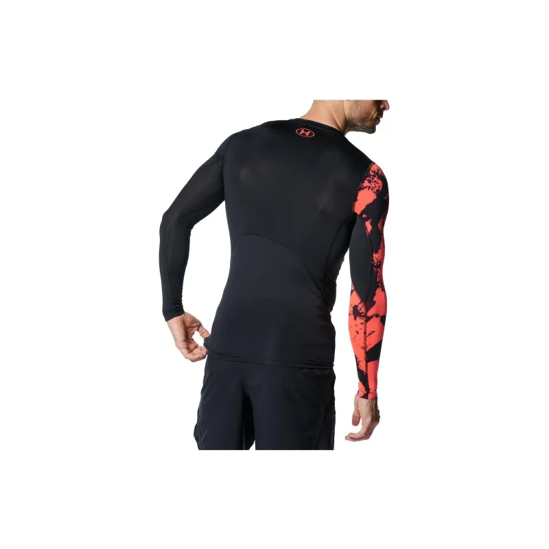 Under Armour T Shirt Men's Black Red-1