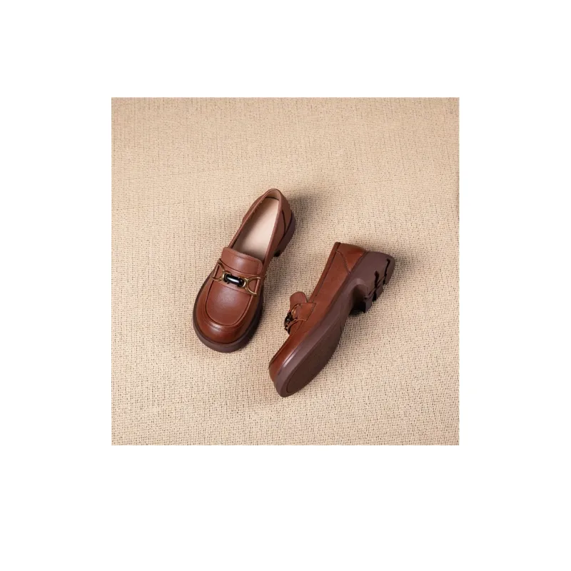 YEDANI Loafers Women's Black Brown-9