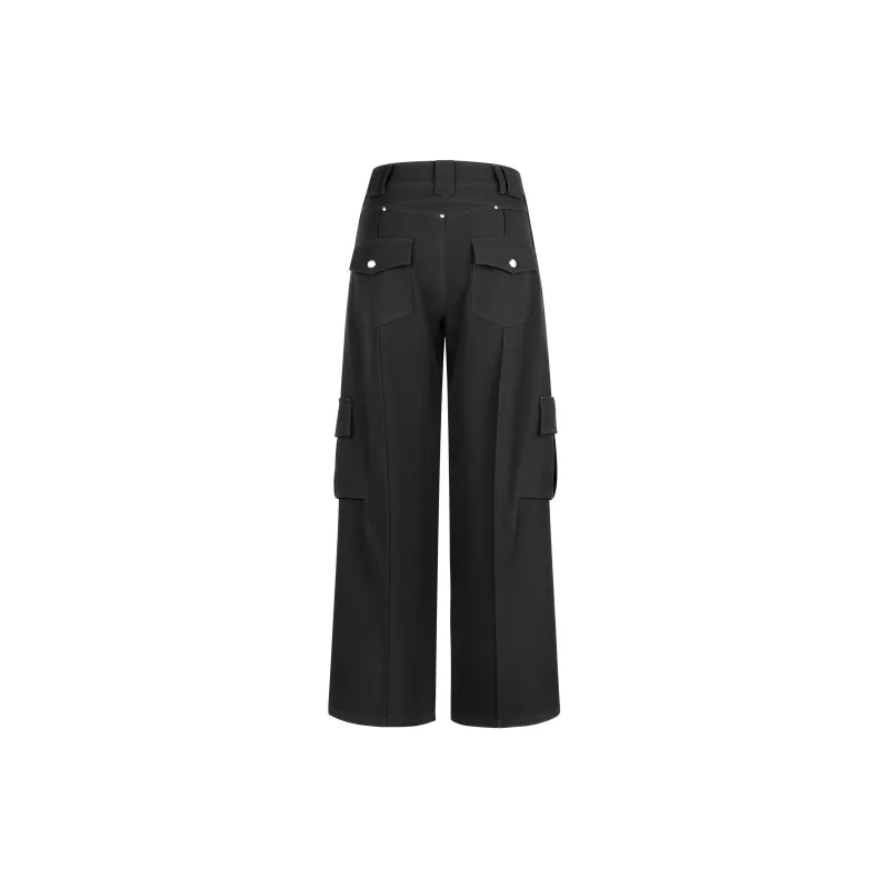 The Last Redemption 23AW Cargo Pants Women's Black-2