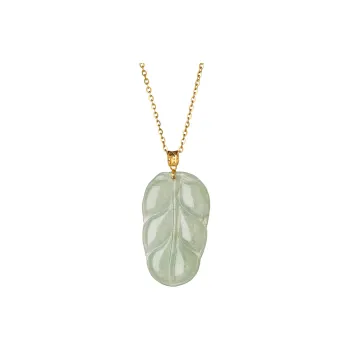 Linguanying Glutinous Jade Jadeite Pendants Women's
