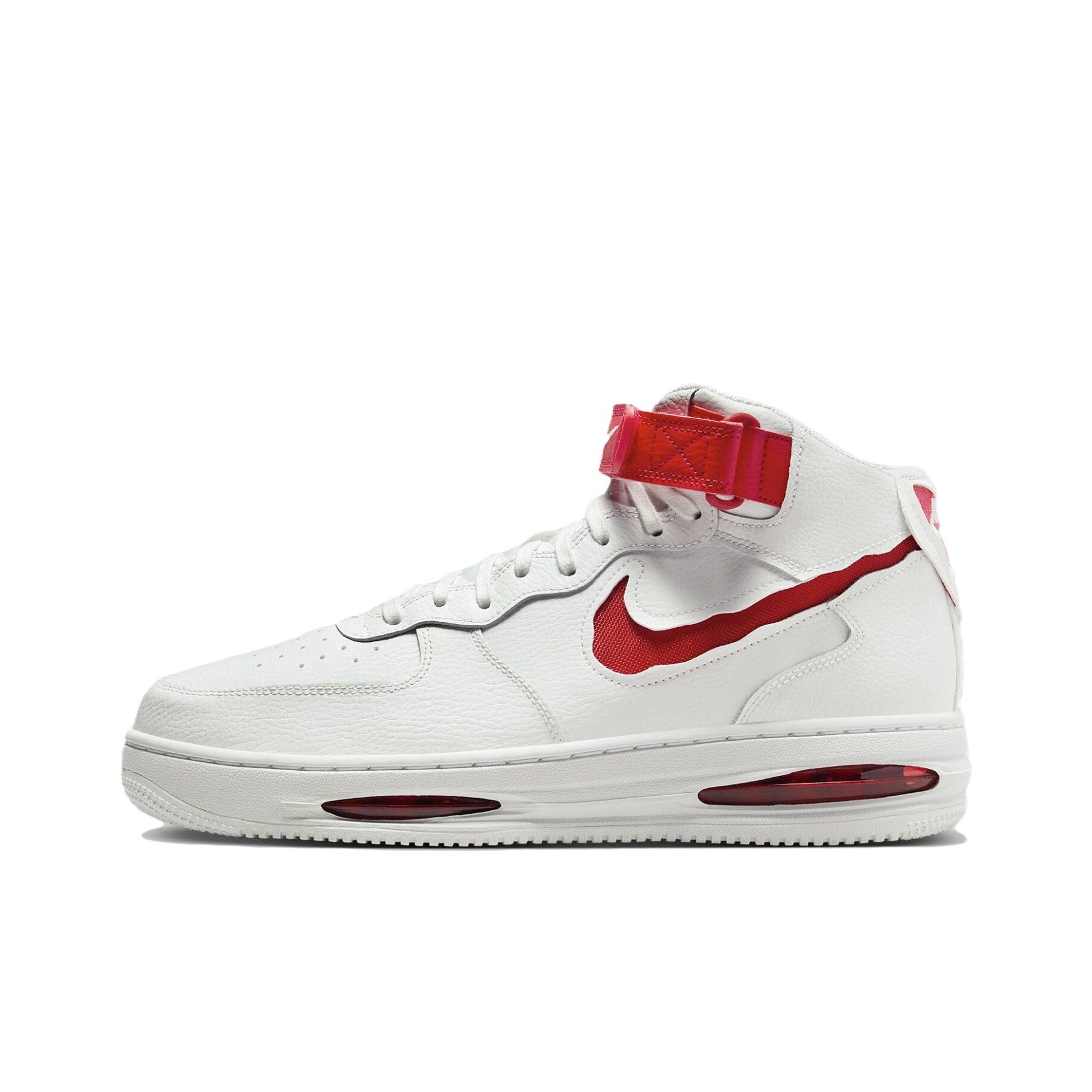 Air force 1 mid white red online