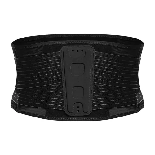 NAILEKESI Back Support Braces Protective Compression Black Green Nylon, Elastane Unisex
