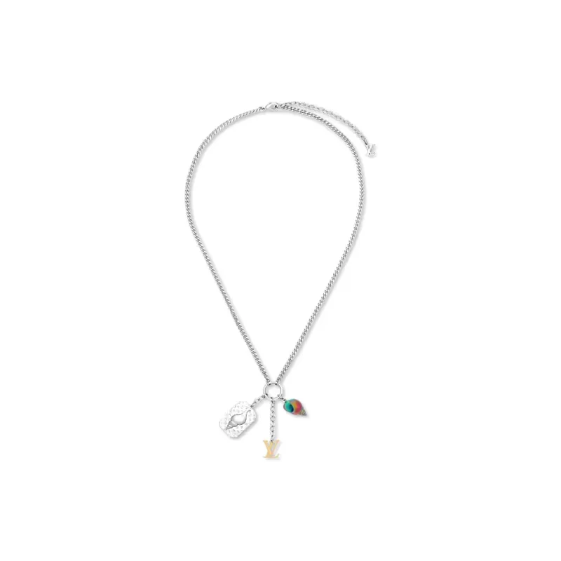 LOUIS VUITTON Lv Shell Pendant-1