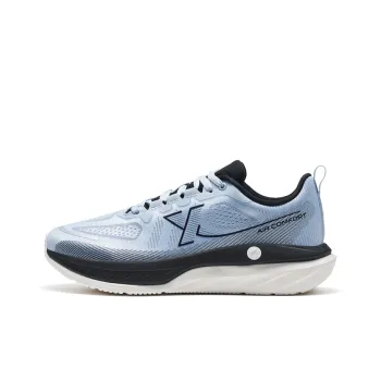 XTEP Cloud DC Anti Slip Wear Resistant Low Top Running Shoes Men's Blue Black