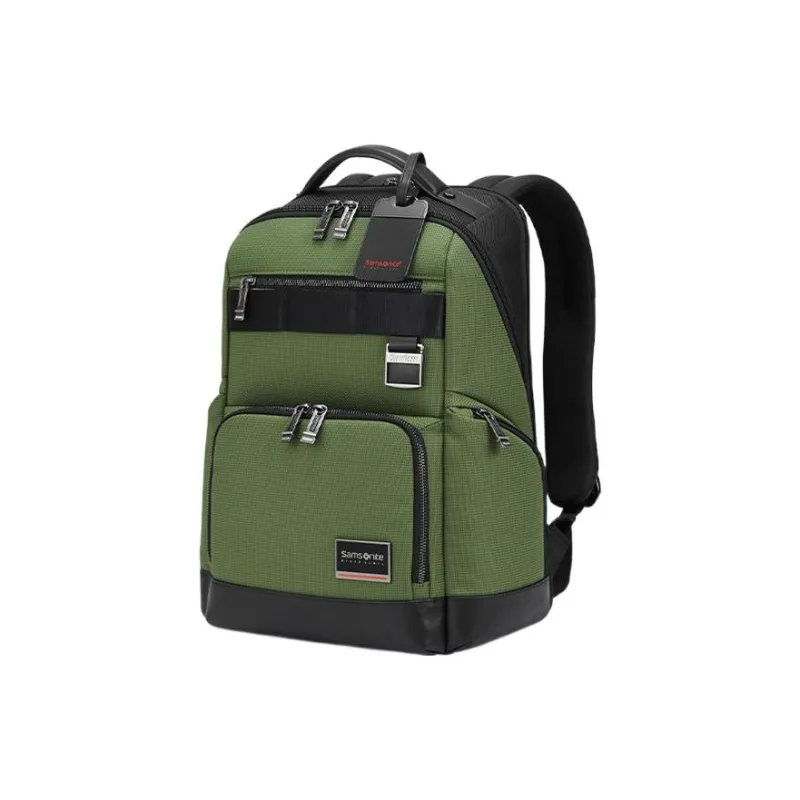 SAMSONITE Nylon Backpack Large Size Men's Dark Green-1
