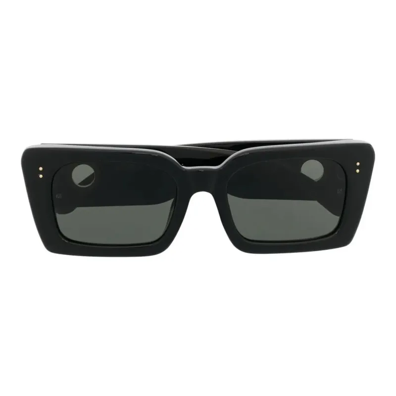 Linda Farrow Nieve Rectangular Frame Sunglasses-1