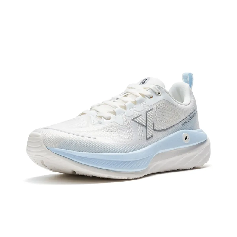 XTEP Cloud DC Low Top Casual Running Shoes Women's Sail White Misty Blue-1