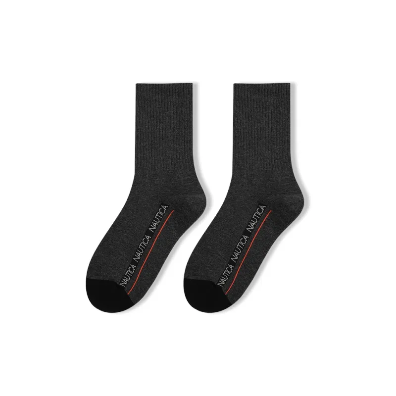 NAUTICA UNDERWEAR Mid-Calf Socks Men's 3 Pack-5
