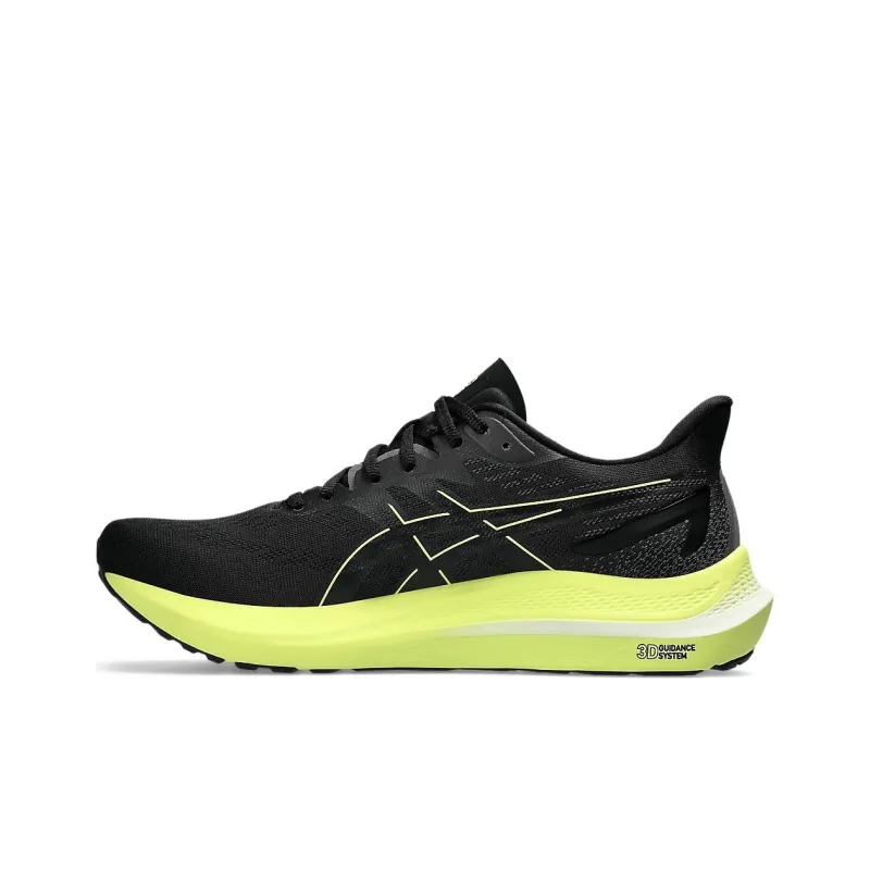 Asics GT 2000 12 Wide 'Black Glow Yellow'-0