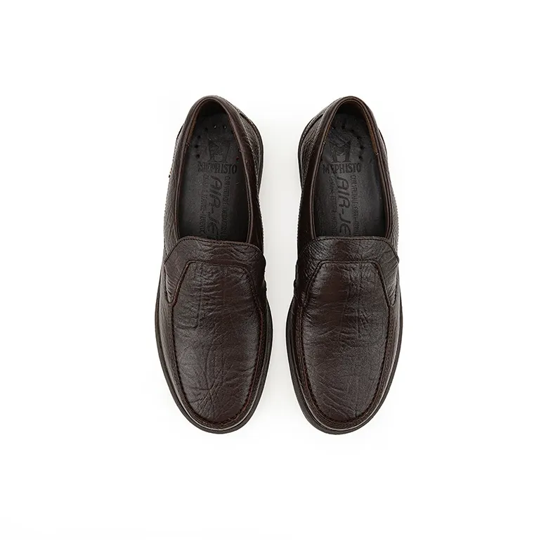 MEPHISTO Loafers Men Low Top Black/Dark Gray/Earth Yellow/Dark Brown-22