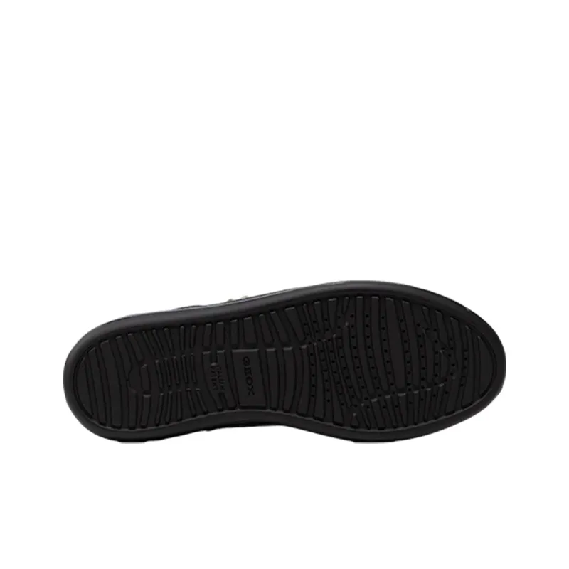 GEOX High Top Skateboard Shoes Women's Black-4