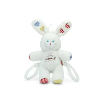 VANWALK Plush Backpack Trumpets Women's White/Black