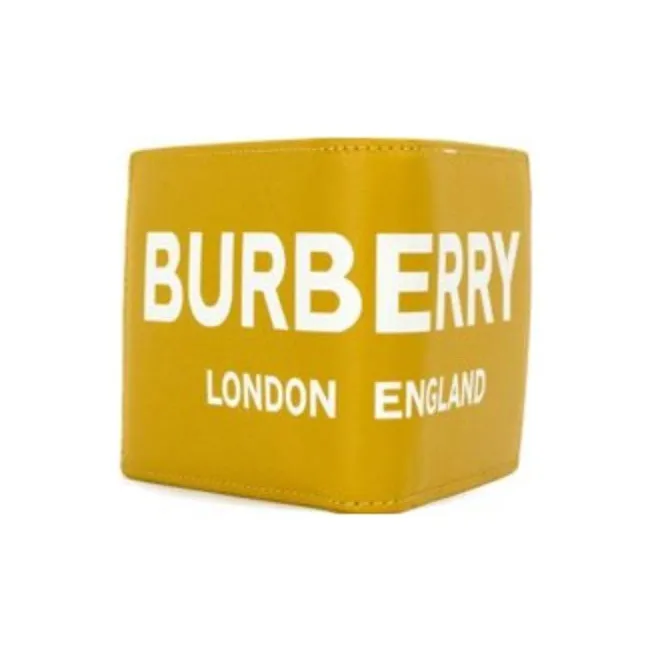 Burberry Ronan Bifold Wallet 8 Card Slots Light Copper Orange-4