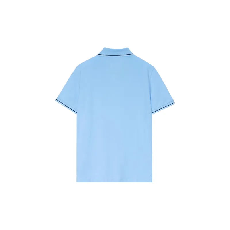 EMPORIO ARMANI SS22 Polo Shirt Men's Light Blue-1