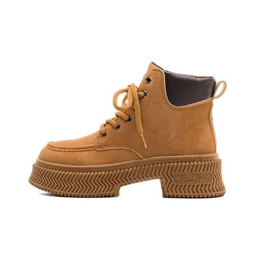 WARRIOR Ankle Boots Women's Camel