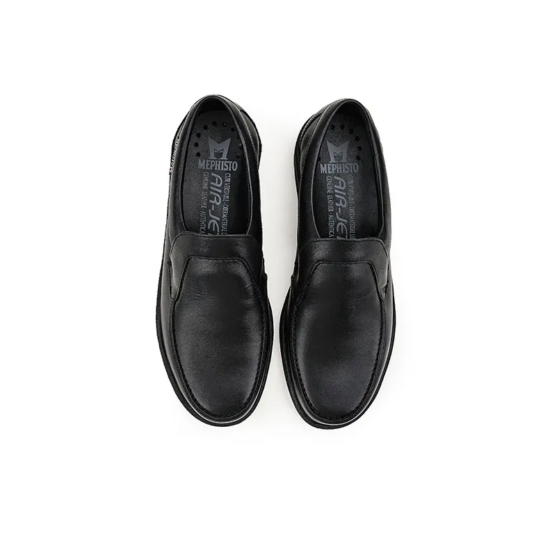 MEPHISTO Loafers Men Low Top Black/Dark Gray/Earth Yellow/Dark Brown-10