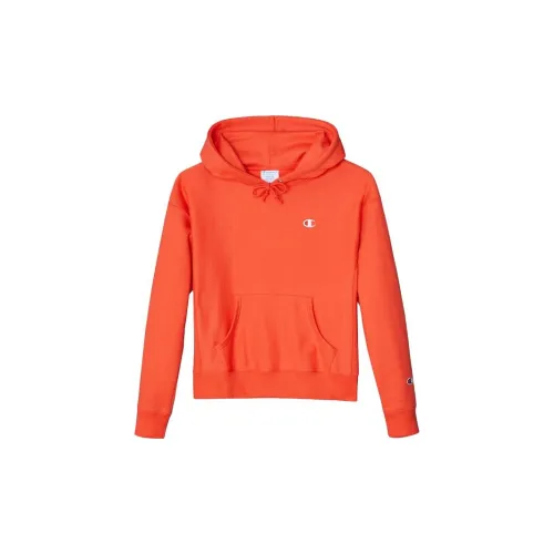 Champion Sweatshirts Unisex Coral Orange