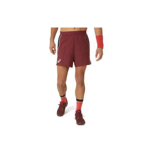 Asics Match 7'' Short Casual Shorts Men Red